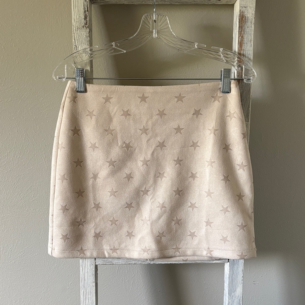 Altar'd State Faux Suede Mini Skirt